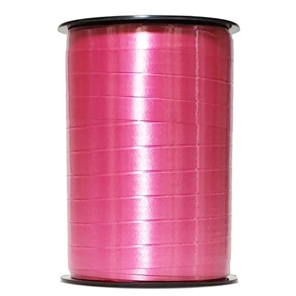 Bolduc satiné 250 m coloris Cyclamen pour emballage et décoration florale