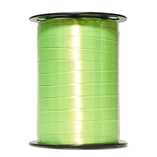 Bolduc satiné 250 m coloris Pomme pour emballage cadeau et décoration