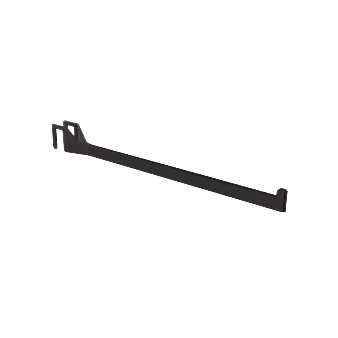 Bras droit 350 mm pour barre rapprochée système PaginePali, finitions chromé, noir mat et blanc mat