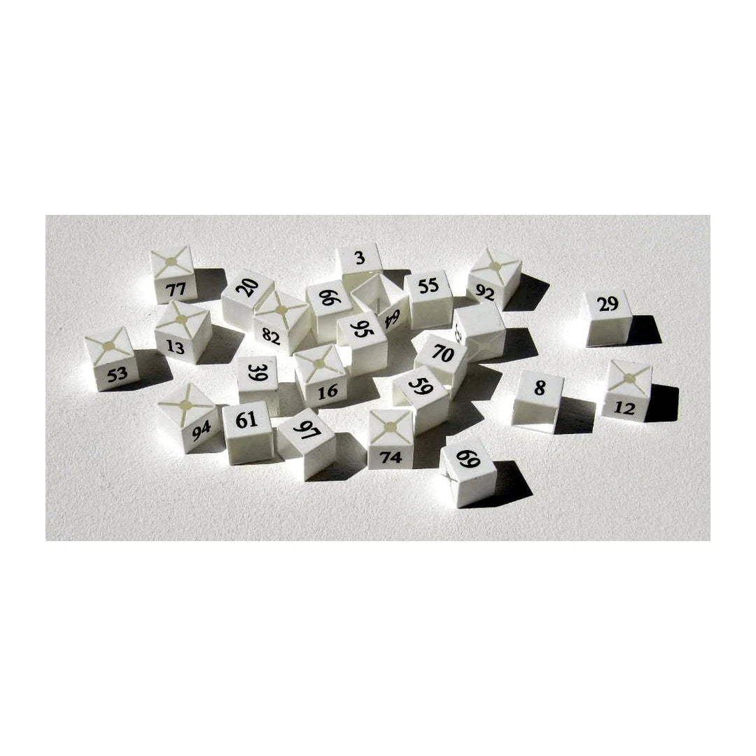 clip cube pour cintres blanc tailles