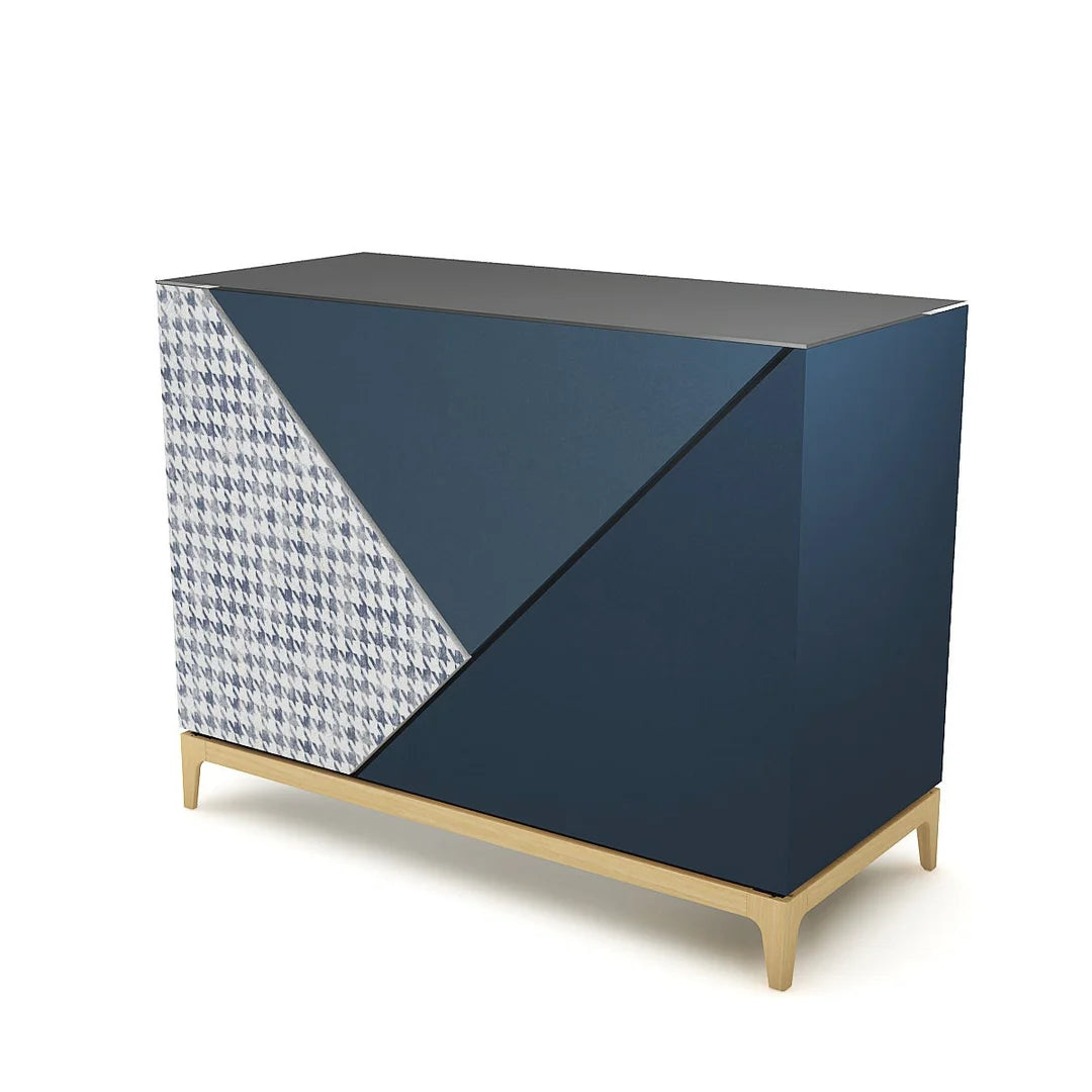 Comptoir de vente Trick2 avec plateau en verre trempé, L141 cm H109 cm