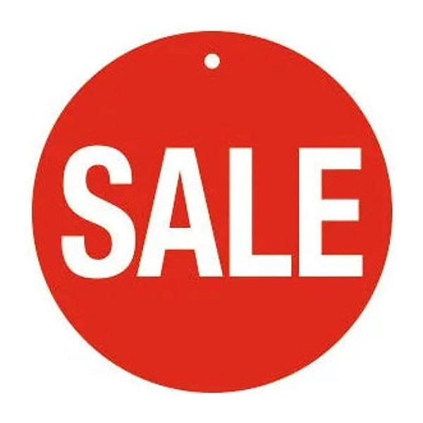 Rotairs carton soldes à suspendre Ø 12 cm — lot de 10