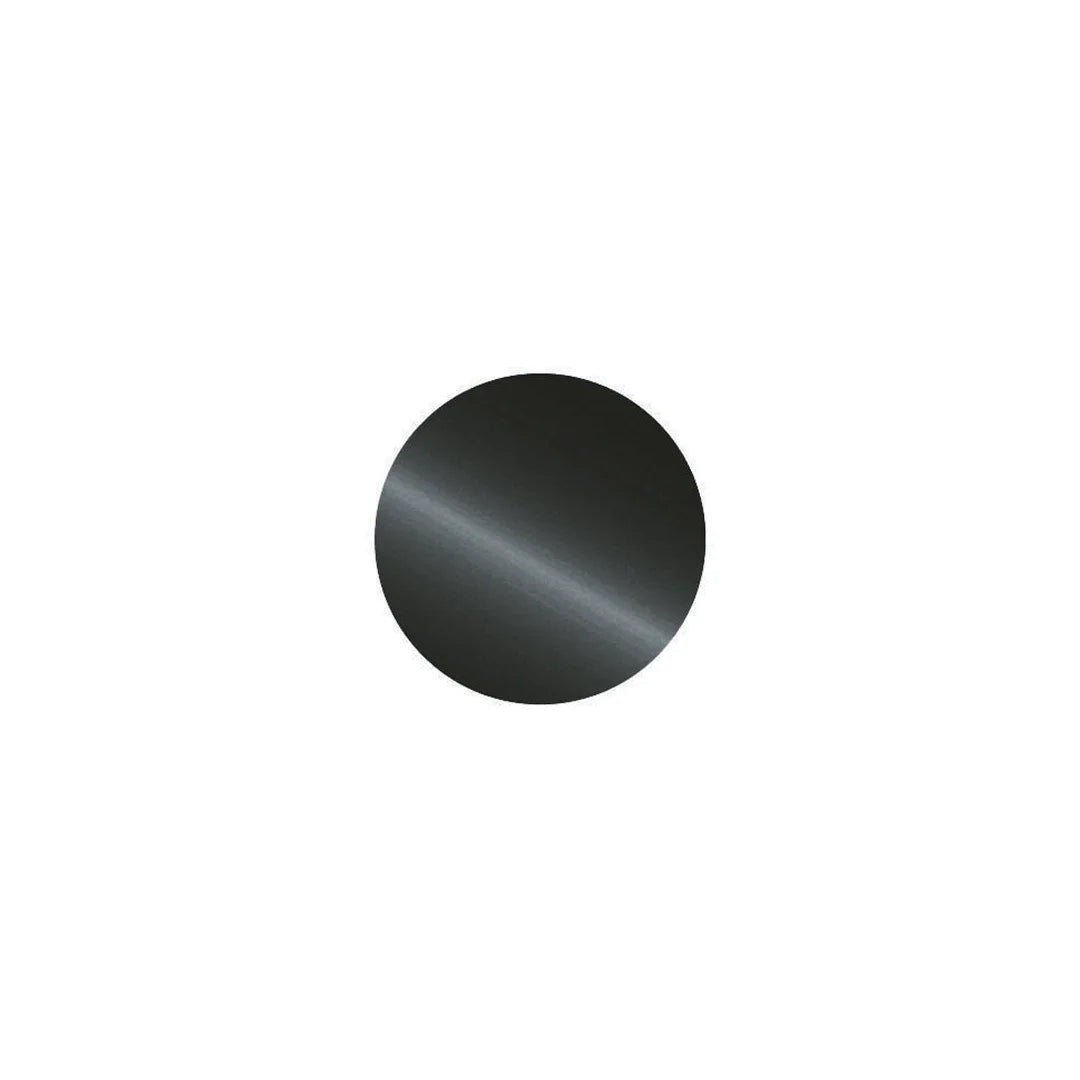 Boîte de 500 étiquettes adhésives rondes noires 36 mm pour fermeture d'emballages cadeaux