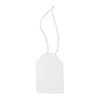 Étiquettes blanches à fil format rectangle 36×53 mm en carton pour étiquetage boutique
