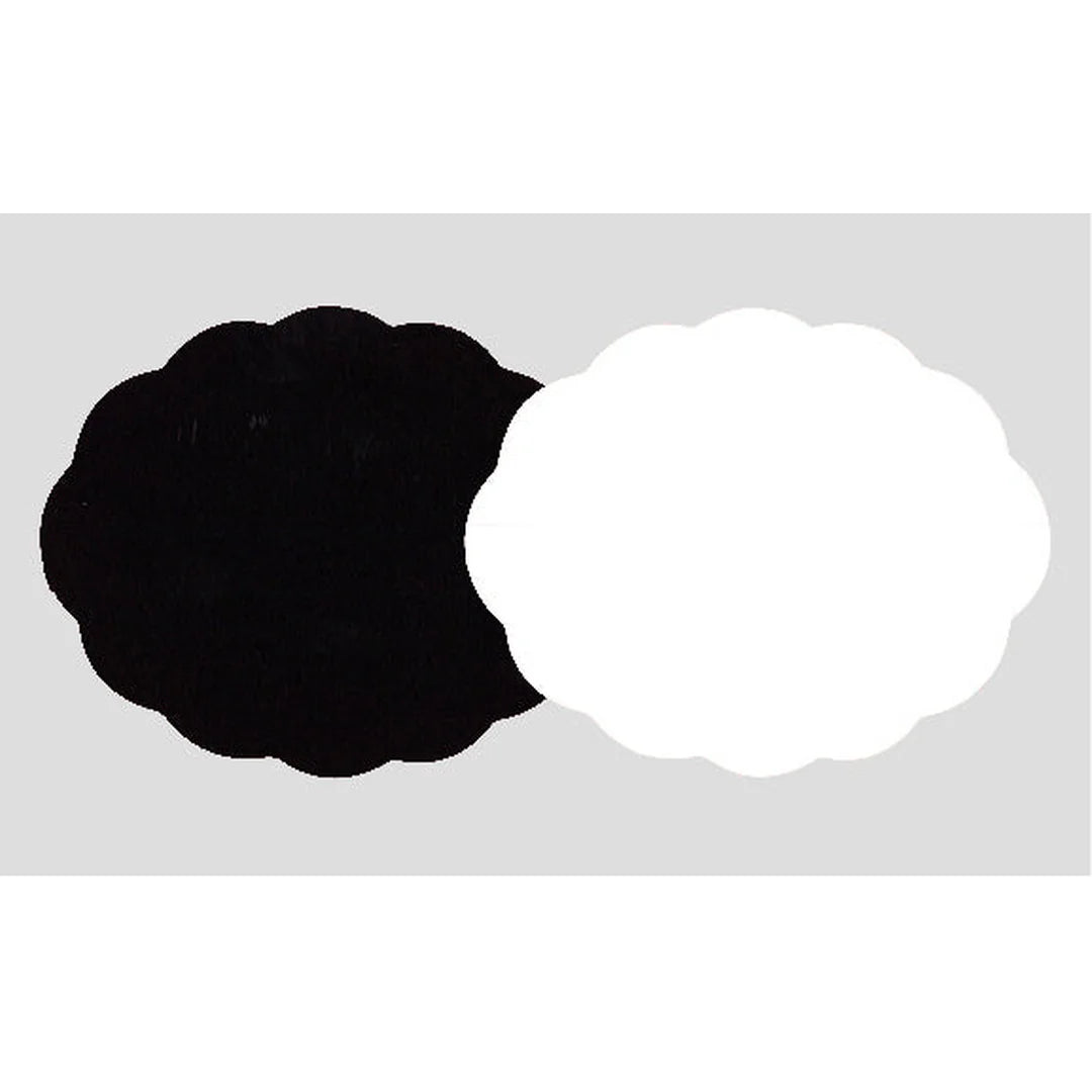 Étiquettes carton nuage deux formats 45x35 mm et 80x65 mm pour marquage prix en magasin