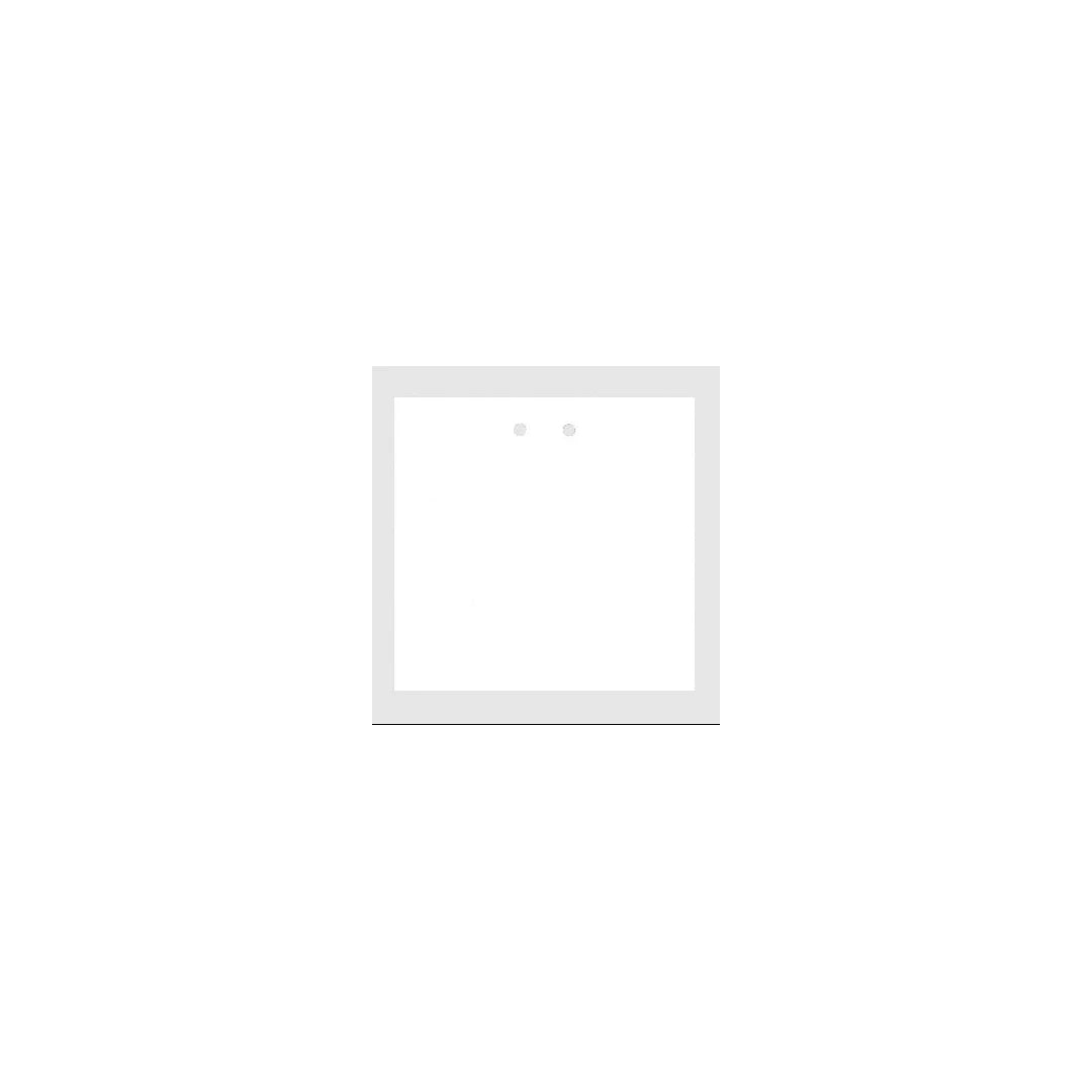 Étiquettes cavalières carton blanc à trous 76x38 mm pliées, lot de 100, pour marquage prix en magasin