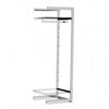 Extension Bigshop H185 cm 2 rayons et barre penderie, largeur 67 cm, finition métal professionnel