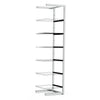 Extension Bigshop H240 cm – largeur 62,2 cm, configuration 6 rayons, finition chromée