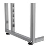 Détail d'assemblage de l'extension Triplo H246 cm sur structure autoportante pour magasin