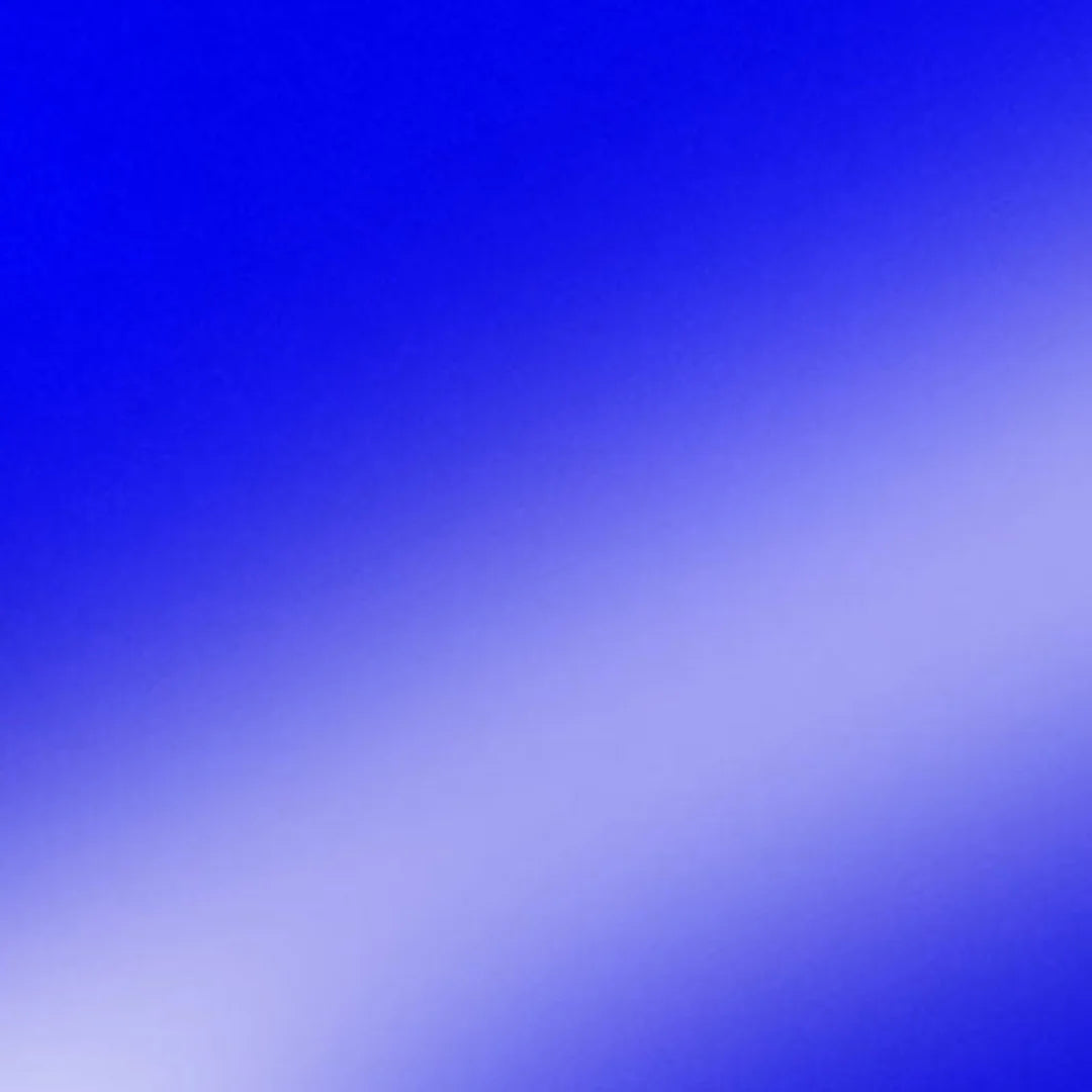 Rouleau de film polypropylène métallisé coloris bleu, largeur 70 cm, 50 m