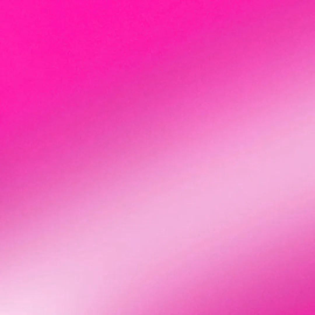 Rouleau de film polypropylène métallisé coloris rose, largeur 70 cm, 50 m