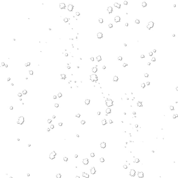 Rouleau film polypropylène transparent imprimé motif flocons pour emballage cadeau professionnel