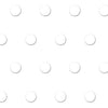 Rouleau polypro transparent imprimé motif pois pour boutique et fleuriste professionnel