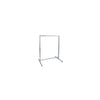 Gondole lourde crémaillère professionnelle largeur 120 cm, finition noir mat, usage magasin