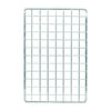 Grille de présentation à carrés 5x5 cm finition chromée pour magasin — DittaDisplay