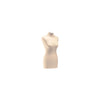 Housse de remplacement pour buste mannequin femme, coloris écru, jersey élastique taille unique
