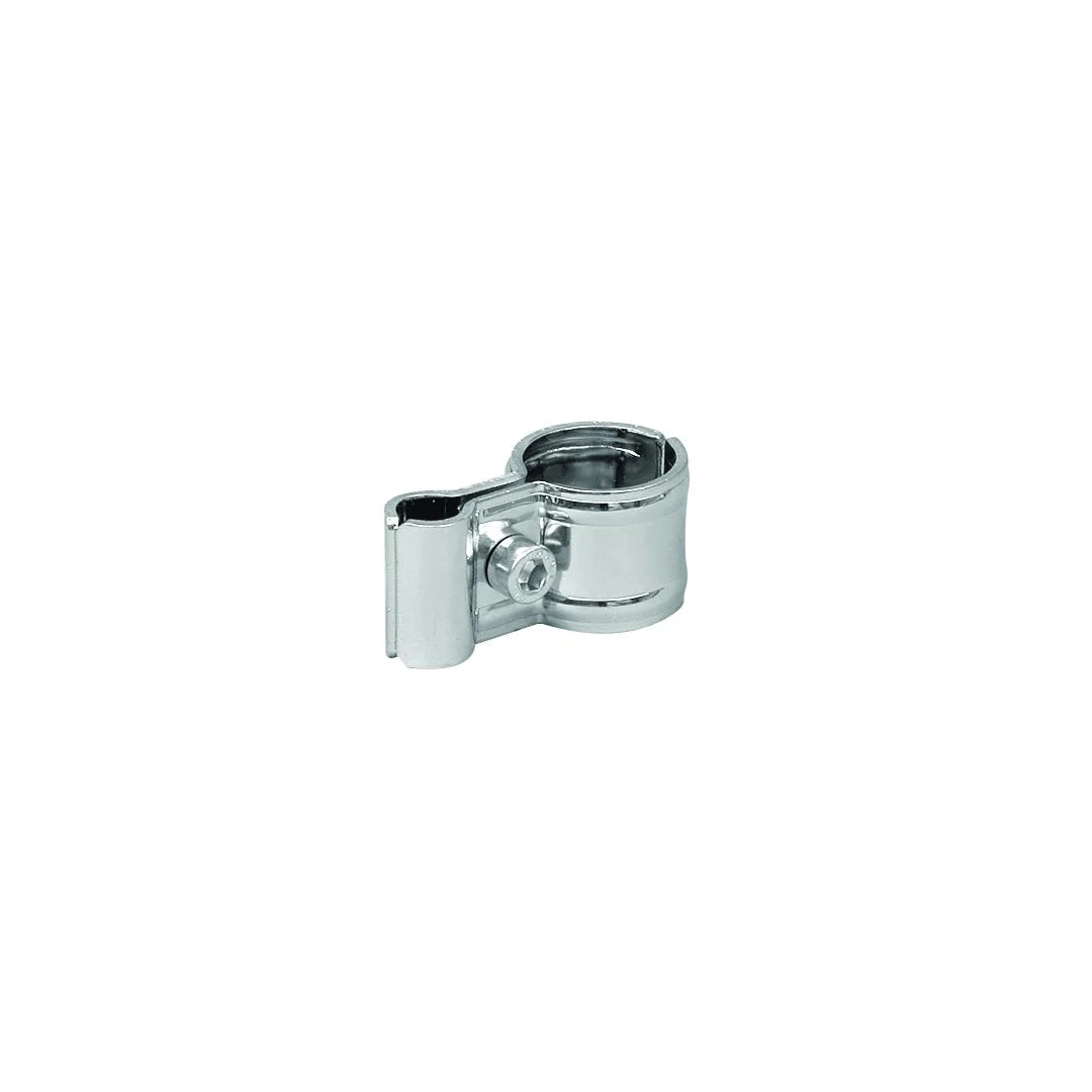 Joint métallique chromé pour tube Ø 25 mm et fil de grille Ø 6 mm — connecteur 1 point de magasin