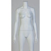 Mannequin femme complet blanc glossy pour vitrine de magasin et concept store