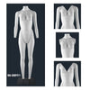 Mannequin ghost photo blanc mat femme pour prises de vue e-commerce et prêt-à-porter