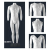 Mannequin ghost photo blanc mat pour vêtements homme