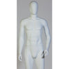 Mannequin homme vitrine complet en blanc pour boutique prêt-à-porter