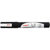 Marqueur craie noir pointe ronde 0.9-1.3 mm pour étiquetage et affichage vitrine