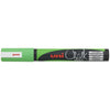 Marqueur craie Uni Chalk Marker coloris vert, pointe ronde