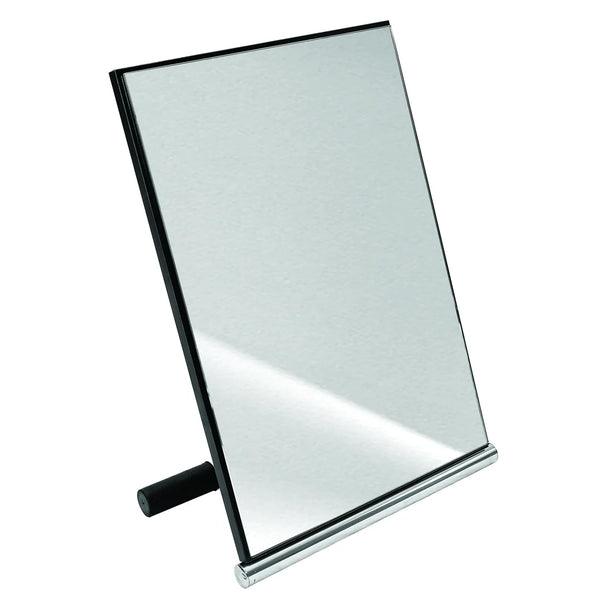 Miroir à chaussures inclinable 50x45 cm avec dos réglable, pour magasin de chaussures et boutique