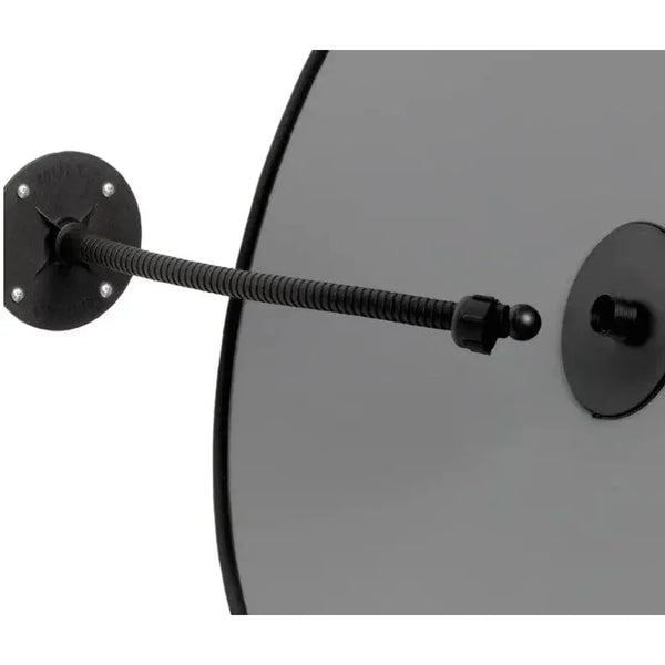 Fixation murale et plafonnière du miroir de surveillance convexe rond 75 cm