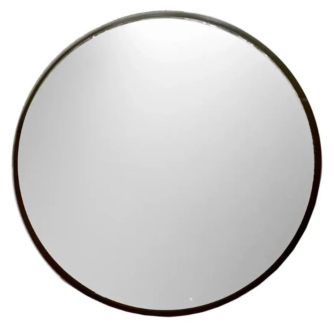 Miroir convexe de surveillance 75 cm, contour noir, surface acrylique grand angle