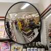 Miroir de surveillance rond 75 cm pour sécurité magasin et entrepôt