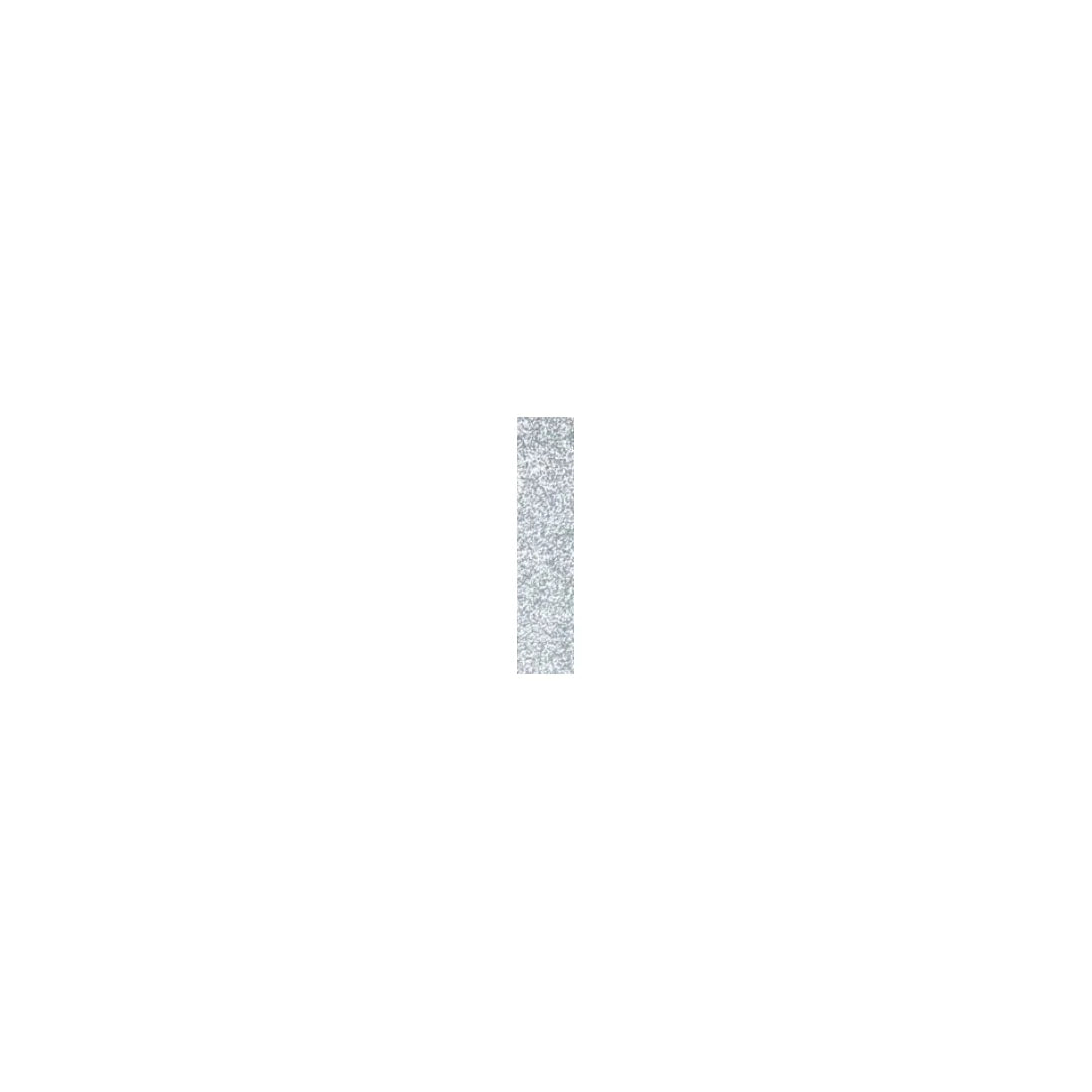 Nœuds adhésifs paillettes argent Ø 50 mm pour sacs cadeaux et boîtes en boutique ou fleuriste