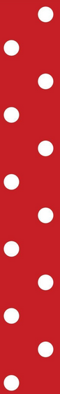Nœuds adhésifs fantaisie, rouge à pois blanc, décorations autocollantes en divers formats et finitions pour sacs et emballages cadeaux