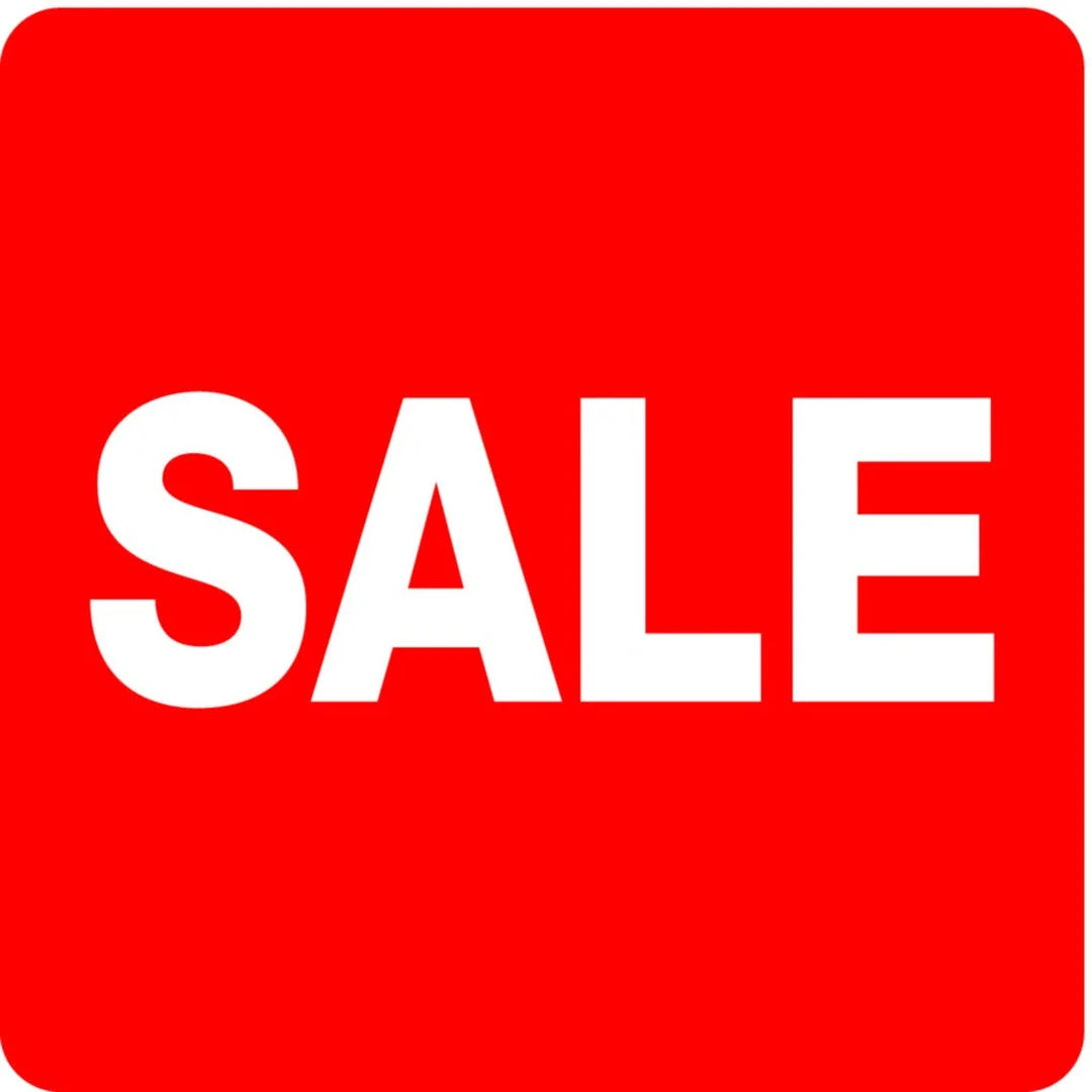 Panneau PVC signe % pour affichage soldes professionnel en magasin