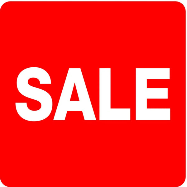 Panneau PVC signe % pour affichage soldes professionnel en magasin