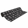 Rouleau papier cadeau de Noël, sapin lune blanc, largeur 0,7 m et longueur 100 m, motifs festifs variés, idéal pour emballages cadeaux professionnels en période de fêtes.