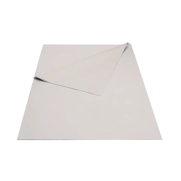 Papier de soie d'emballage recyclé blanchâtre 37,5 x 50 cm, 28 g/m², lisse 1 face