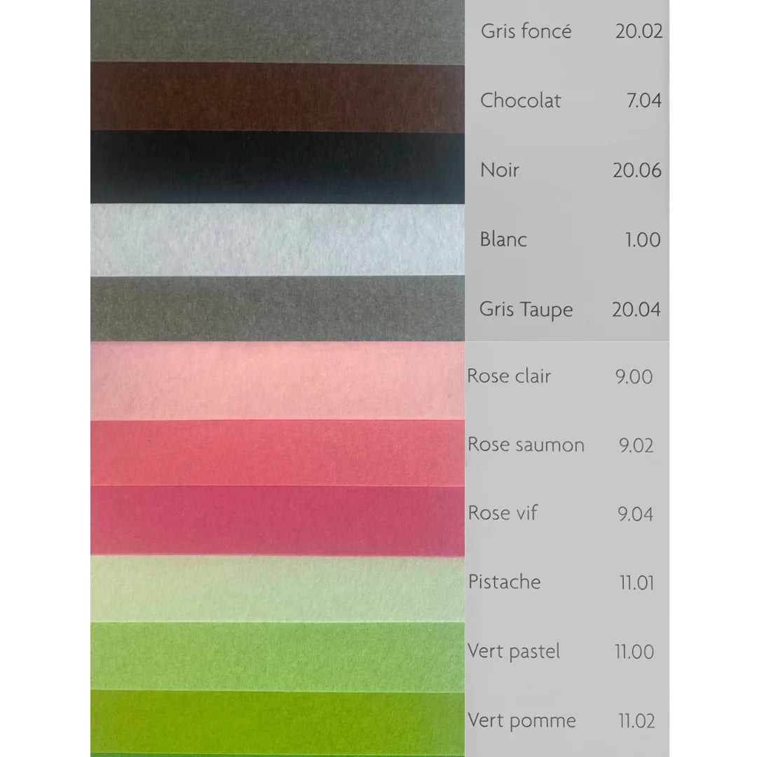 Papier de soie personnalisé couleur foncée – modèle d'impression 3 sur 5
