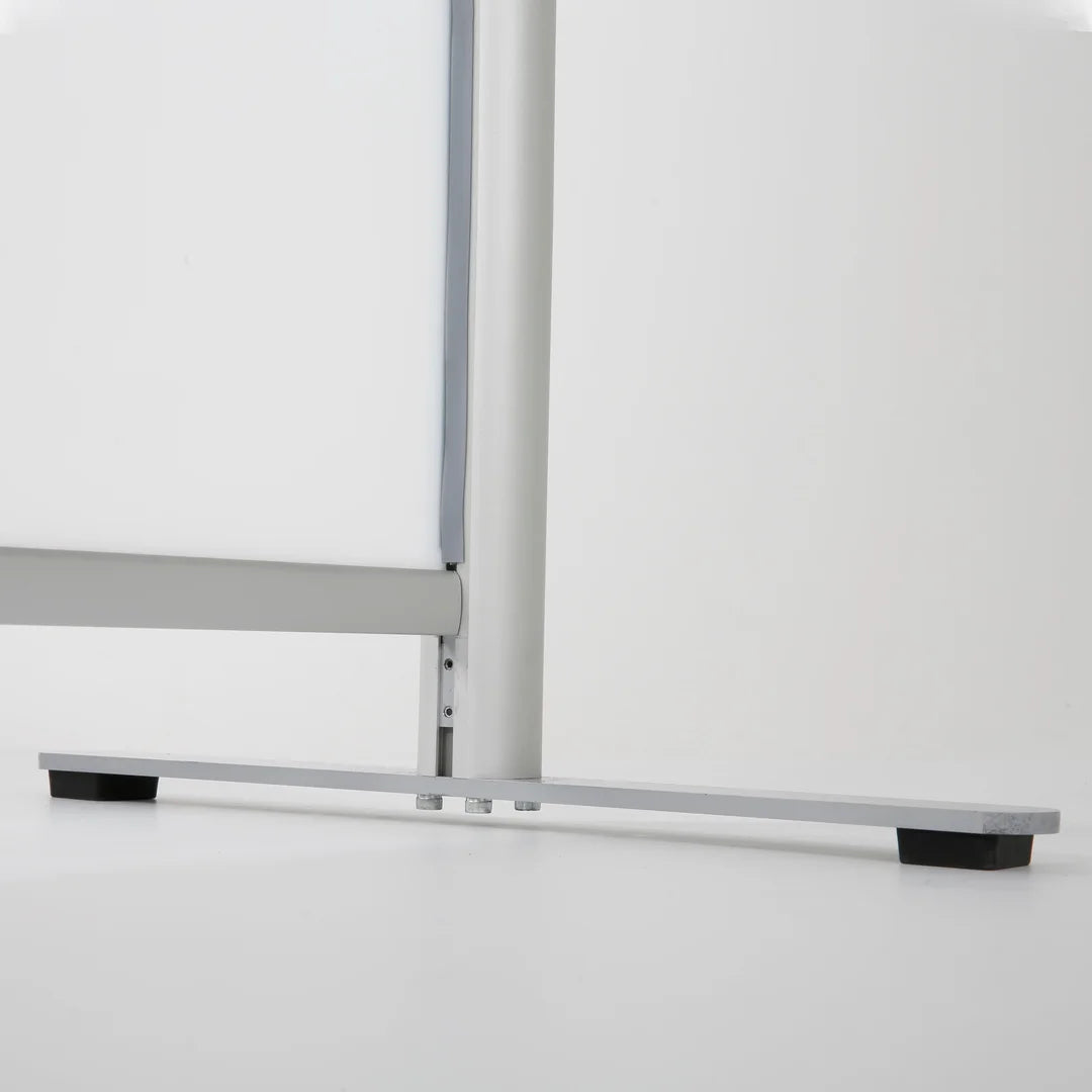 Base autoportante 40 cm de la paroi de séparation acrylique — stabilité sans fixation