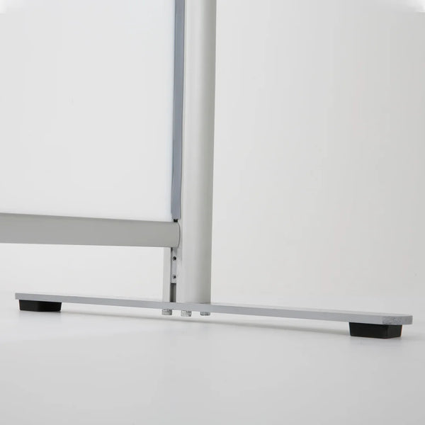 Base autoportante 40 cm de la paroi de séparation acrylique — stabilité sans fixation