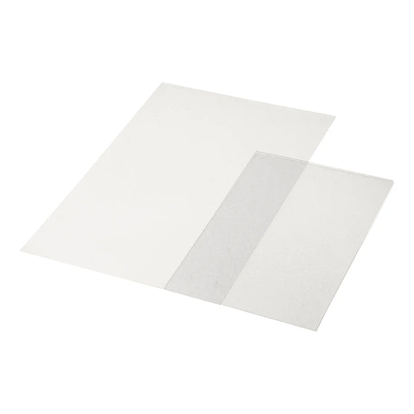 Pellicule double anti-reflet pour insert document ouverte sur 3 côtés, formats A3 A4 A5