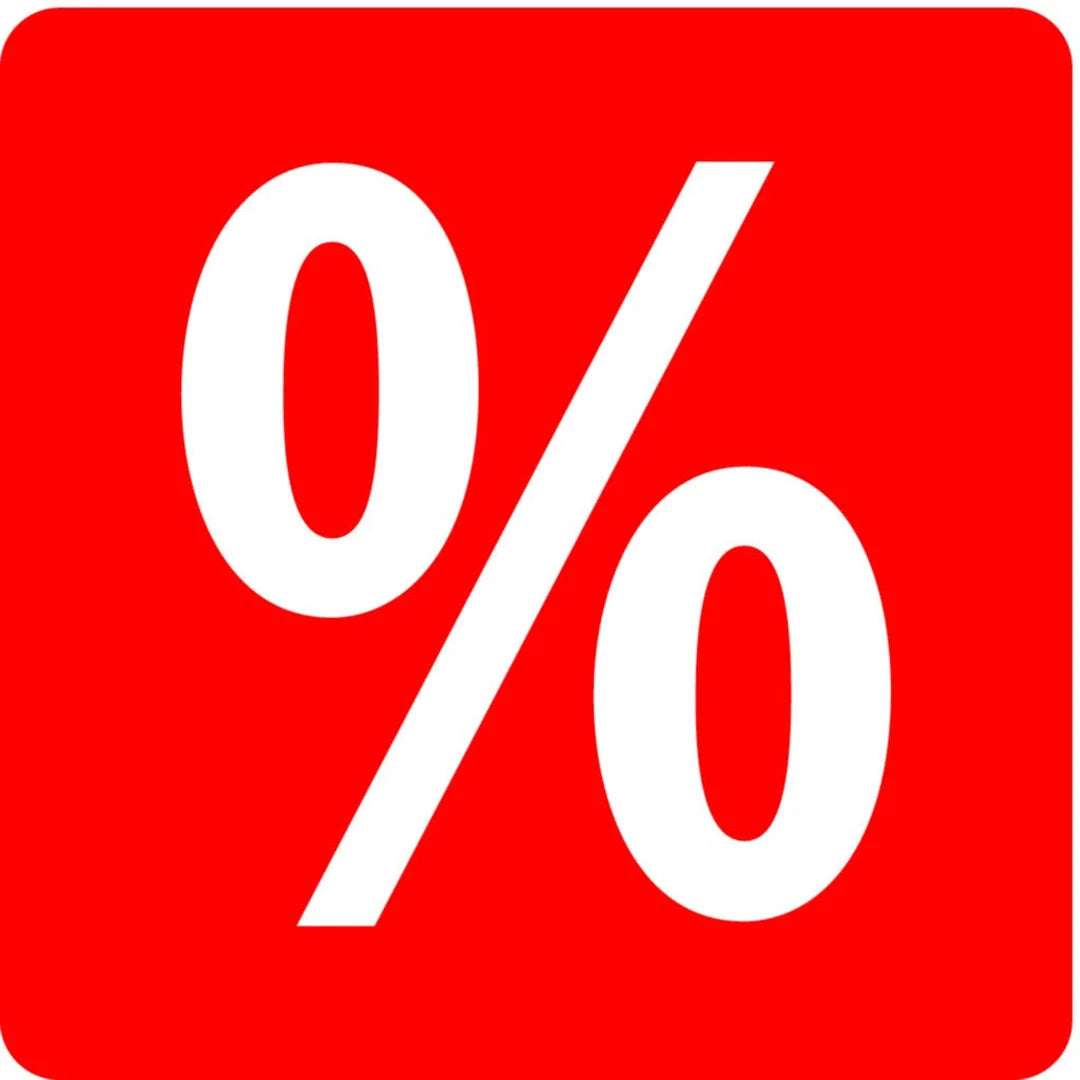 Plaque SALE en PVC double face 48x48 cm pour vitrine de magasin