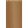 Pochette cadeau papier kraft finition métallisée cuivre pour boutique et bijouterie