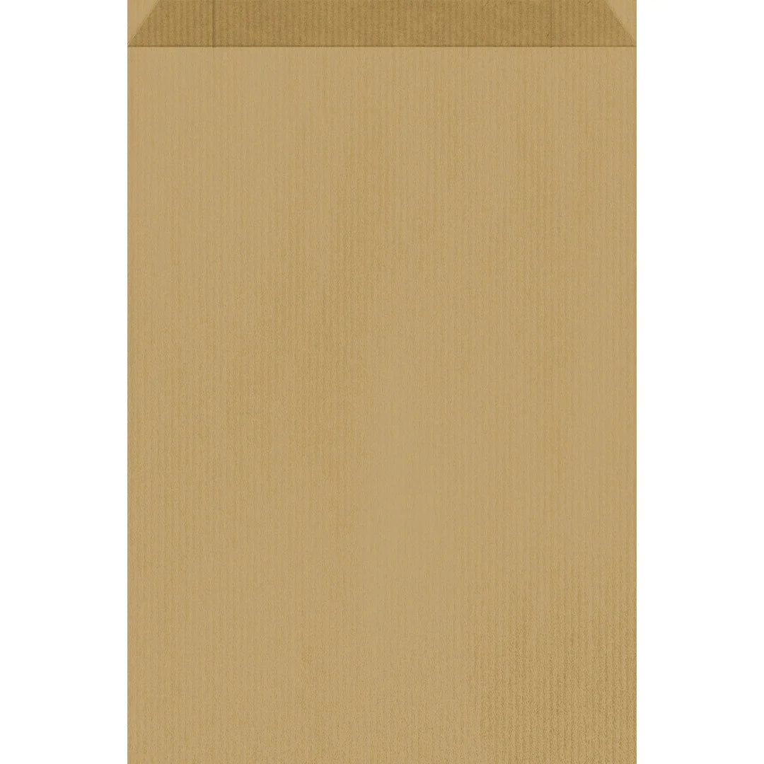 Pochette kraft brun recyclable pour boutique — emballage léger et naturel, conditionnement 1000 pièces