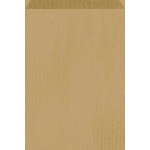 Pochette kraft brun recyclable pour boutique — emballage léger et naturel, conditionnement 1000 pièces