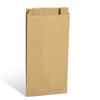 Pochette en papier kraft brun pour emballage de produits alimentaires secs en magasin