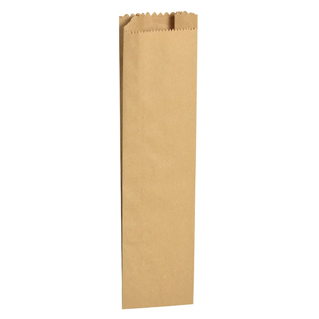 Pochette kraft naturel 70 g à fond pincé pour emballage alimentaire professionnel