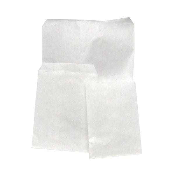 Pochettes en papier blanc frictionné 40 g/m² pour emballage cadeau professionnel – plusieurs formats disponibles