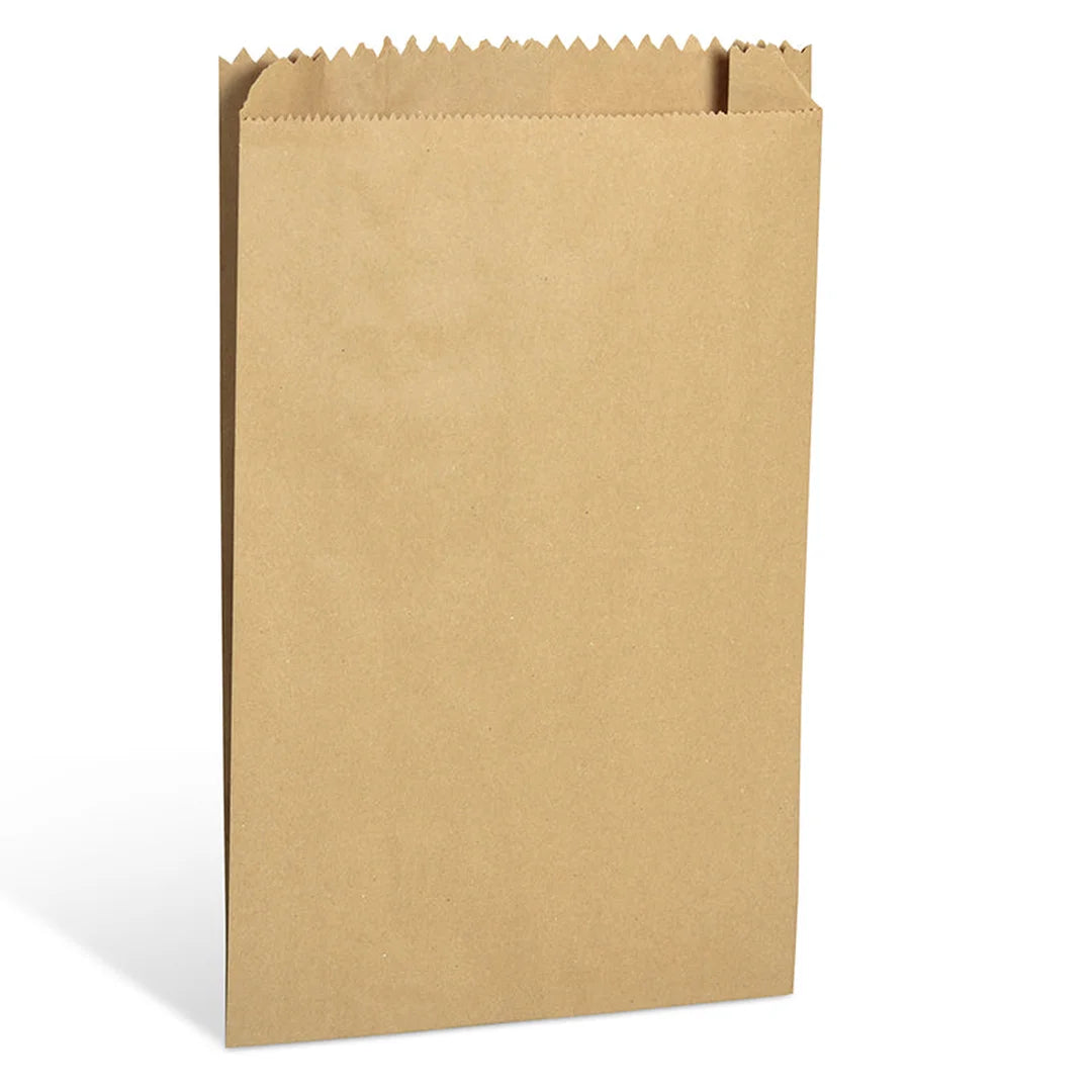 Pochette papier brun naturel pour vente en vrac, artisanat et boutiques cadeaux
