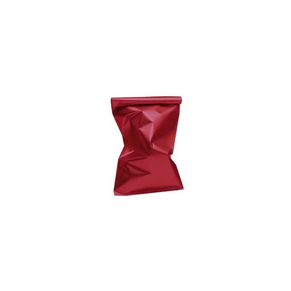 Pochette polypropylène rouge mat pour emballage cadeau en bijouterie ou boutique